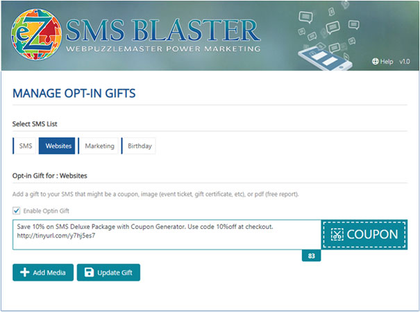 profit from powerful sms