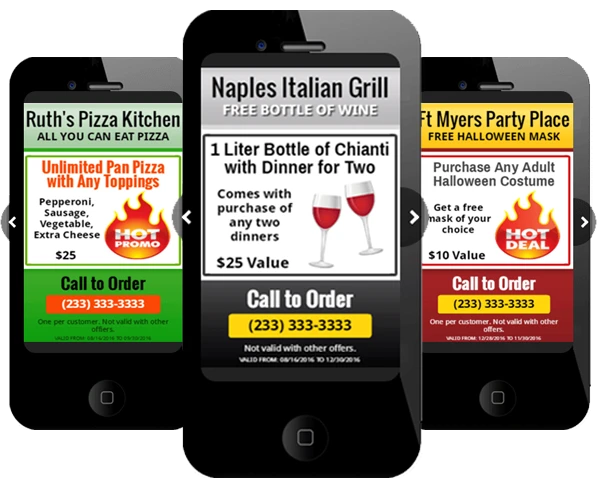 HTML Coupons through SMS Marketing